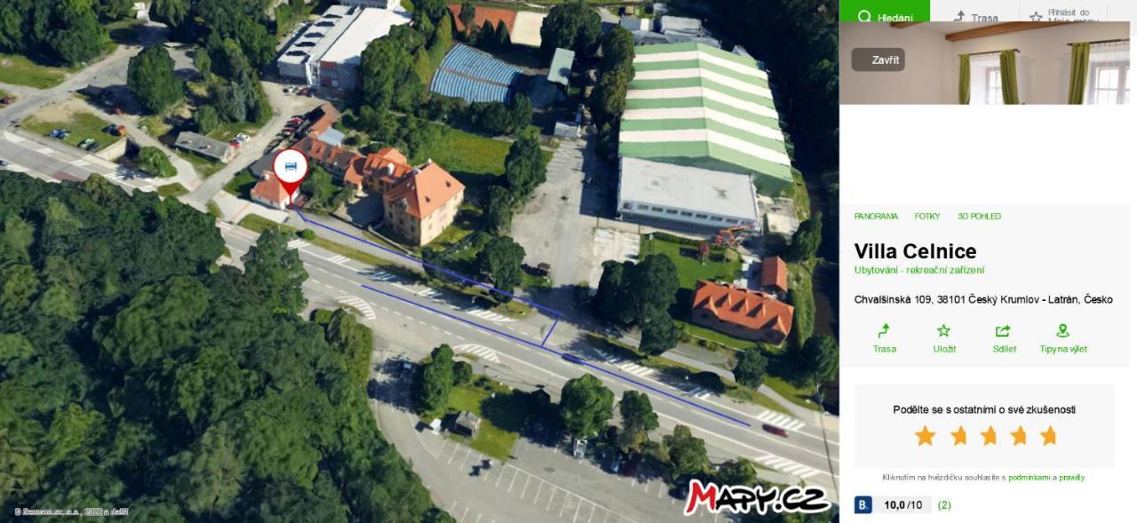 Villa Celnice Český Krumlov 外观 照片